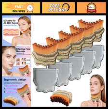 Lymphatic Drainage Face Brush Set - Sculpting Anti-Puffiness Tool, 5pc