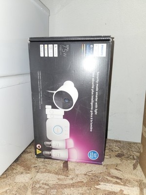 Phillips Hue Starter Kit with 2 Bulbs Bridge 2 Contact Sensors and Camera White