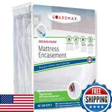Guardmax RV Zippered Mattress Encasement - Waterproof, Bed Bug Proof