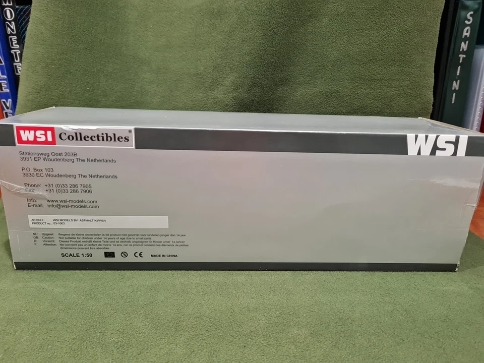 WSI COLLECTIBLES 03-1003 IVECO STRALIS 560 ASPHALT KIPPER SCALA 1:50 - Immagine 2 di 4