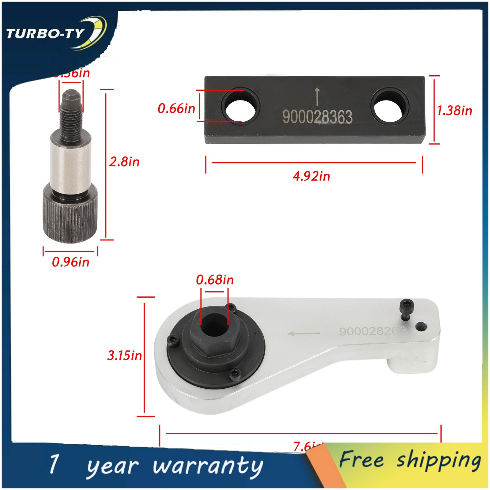 Timing Crankshaft Locking Tool For Maserati Quattroporte Ghibli S Levante S 3.0L