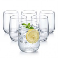 GläSer Set 6 StüCk 320 Ml TrinkgläSer WassergläSer CocktailgläSer SaftgläSer