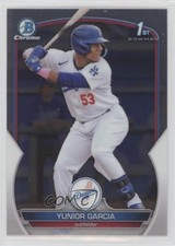 2023 Bowman Chrome Prospects Yunior Garcia #BCP-142 00jz