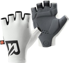 ROCKBROS Cycling Gloves Half Finger Breathable Padded Anti-Slip Shock-absorbing
