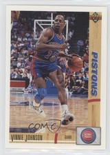 1991-92 Upper Deck Plain Text Hologram Vinnie Johnson #132 4ub