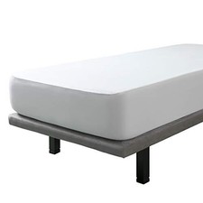 Protège Matelas 80x200cm Molton Coton Brossé Certifié OekoTEX Imperméable et ...