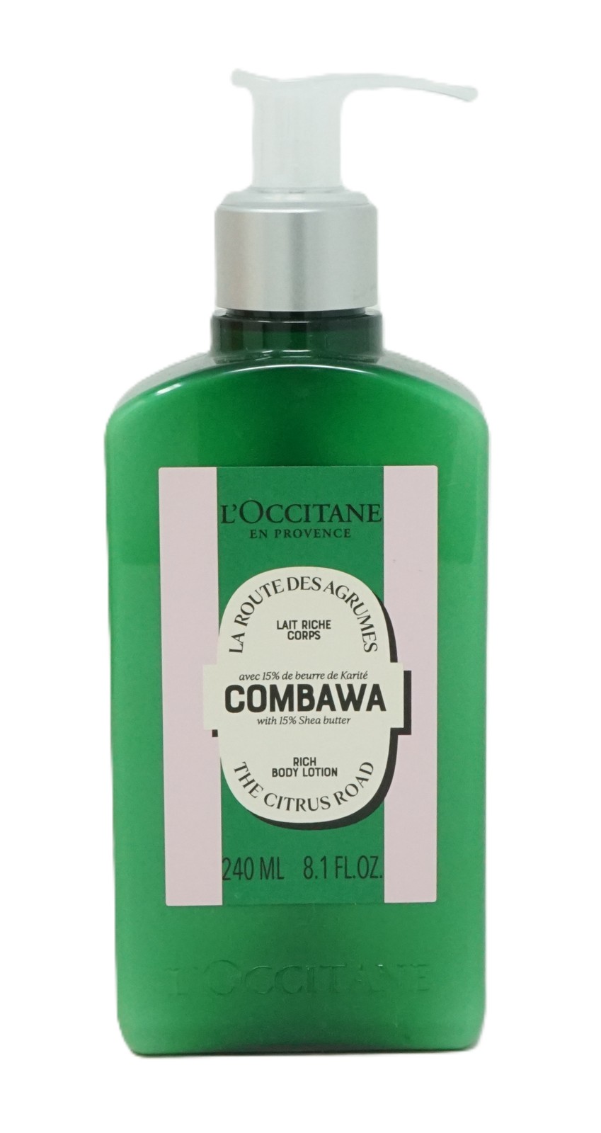 Лосьон для тела LOccitane Combawa The Citrus Road Rich 240 мл 10290₽