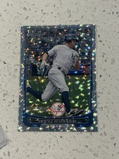 2012 Bowman New York Yankees Brett Gardner Silver Ice Parallel