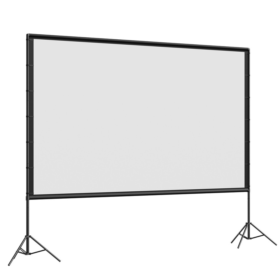Uimoso 180-Inch 16:9 HD Projector Screen with Stand for 4K and 1080P ...