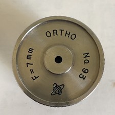 1946 Gailand Ortho No93 F 7mm Eyepiece H 30mm Vintage Telescope Accessory
