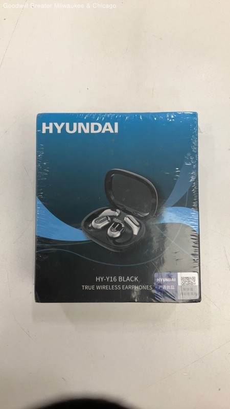 Hyundai Wireless Earbuds HY-Y16 Black NIB