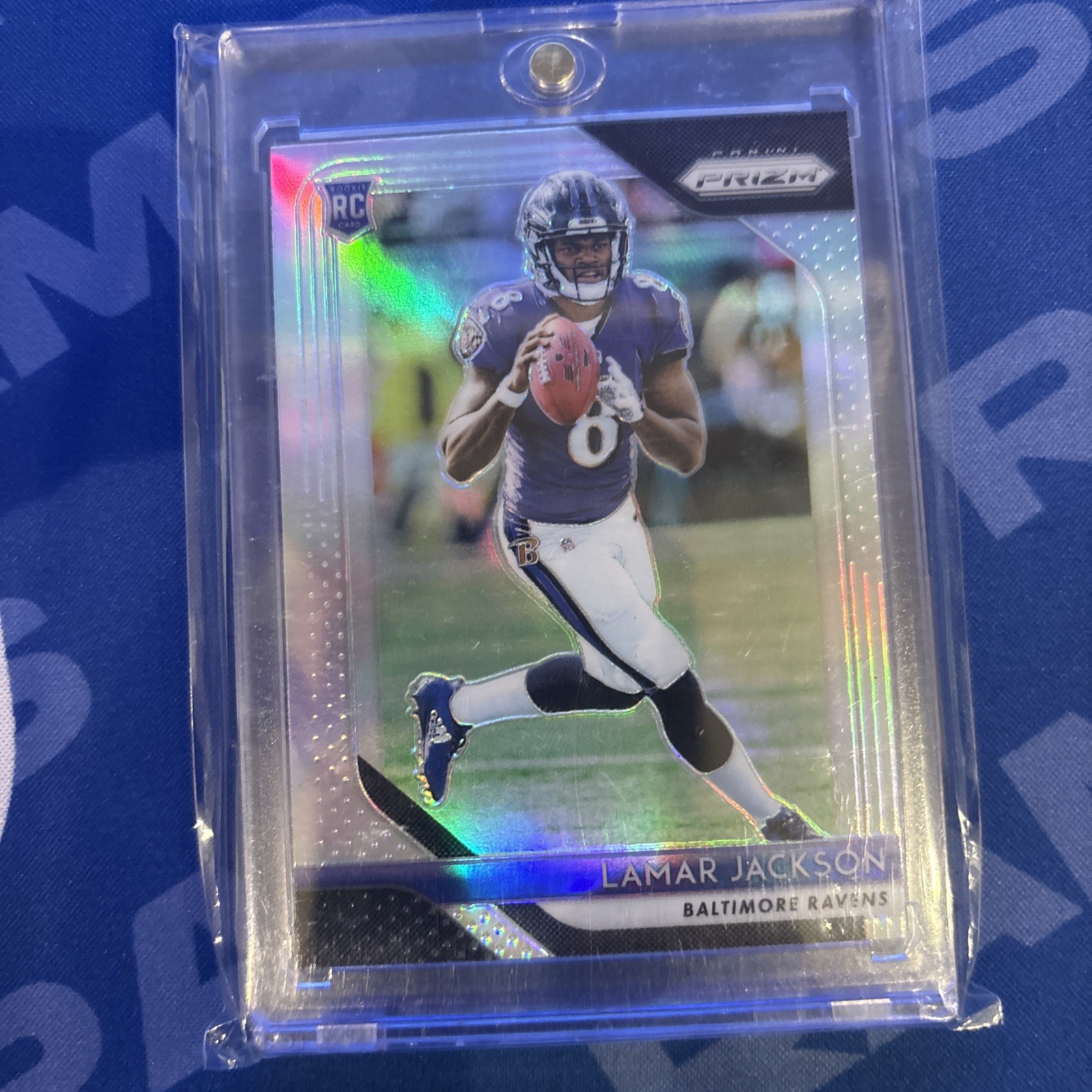 2018 Panini Prizm - Rookie Lamar Jackson #212 Silver Prizm (RC)