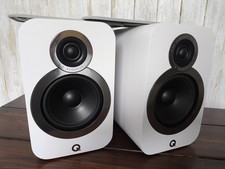 Q Acoustics 3020i Bookshelf Speakers Pair White Wired 2.0 75W RMS 6 Ohm