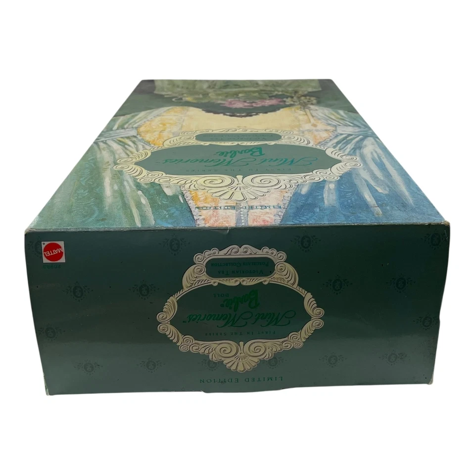 Mattel Barbie новом воспоминания викторианский чай фарфора кукла ограниченного тиража новый - Изображение 3 из 4