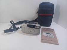 Canon Sure Shot 60 Zoom Date 35mm AF Point Shoot Film Camera Tested