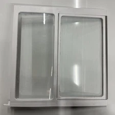 OEM Samsung Refrigerator Glass Shelf DA97-24447A | Quick Space Shelf | RF27 RF28