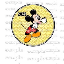Disney Mickey Fun nnv Premade Scrapbook Page Paper Piece die cut