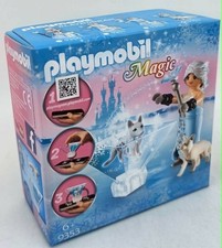 Playmobil 9353 Magic Prinzessin Winterbl&uuml;te Eisprinzessin Zauberstab Fuchs NEU