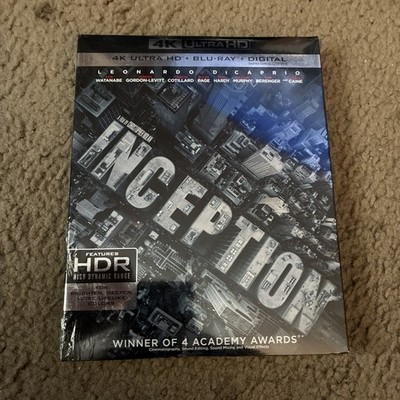Inception (4K Ultra HD, 2010) Rare OOP Slipcover Factory Sealed BRAND NEW!!!
