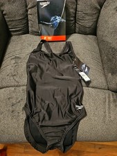 Speedo Women's Size 8/34 Team Black Pro LT Swimsuit