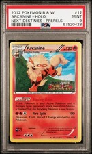 2012 BLACK & WHITE NEXT DESTINIES 12 ARCANINE PRERELEASE  PSA  9 on eBay