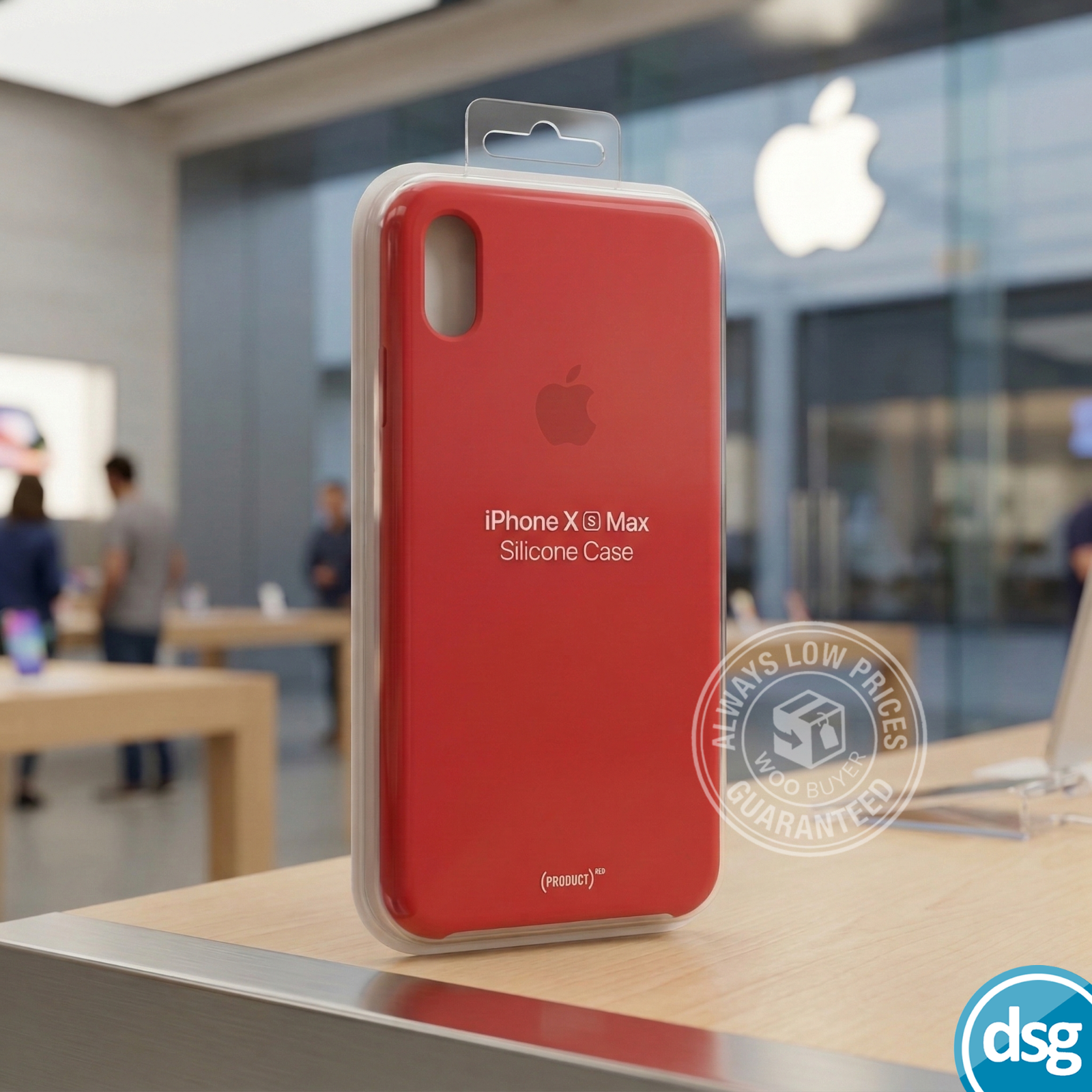 Genuine Apple iPhone XS Max Silicone Case Cover / PRODUCT Red / MRWH2ZM/A