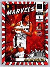 Aliyah Boston 2025 Donruss WNBA 10 Net Marvels Indiana Fever