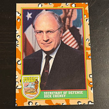 Desert Storm Secretary of Defense Dick Cheney Non-Sport Trading Card