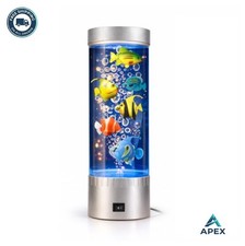 Bubble Fish Lamp Color Changing LED Aquarium Light with Remote Control Sensory