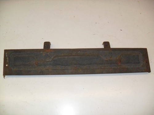 Golf 1 Cabrio Halter Stoßstange vorne Nr Schild