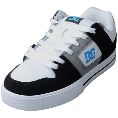 DC Shoes Pure Baskets Skate Trainers Femme Noir Blanc - 43 EU - Photo 1/4