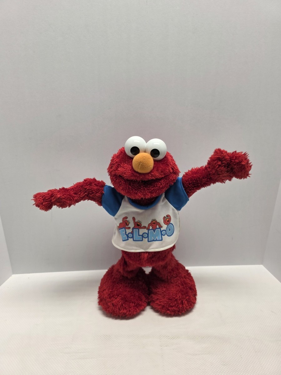 Elmoさま専用 Sesame Street Elmo Interactive Plush Toy Mattel 2003 F.L.O.M.O