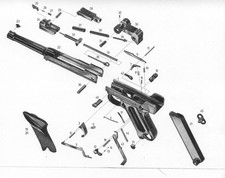 Erma Werke Et-22 .22 Lr Luger Pistol Parts Magazine