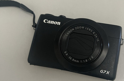 Canon PowerShot G7 X Kompaktkamera Schwarz Wi Fi 4,2x Zoom f/1,8