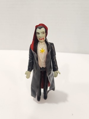 Vintage Dracula 1980 Remco Action Figure Universal Studios with Original Cape 