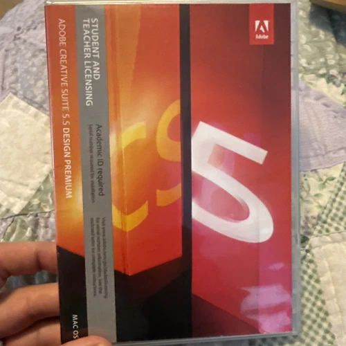 Adobe Creative Suite 5.5 Design Standard Mac OS Student & Teacher W/ Code