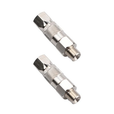 2 Stk 1/4 Zoll Edelstahl Schwenkadapter für Graco Titan Airless Farbschlauch
