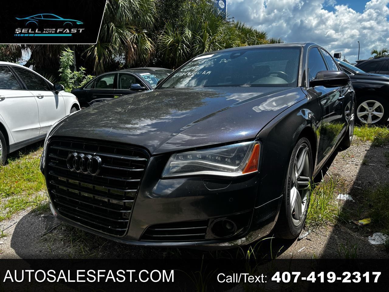 2011 Audi A8 Quattro QUATTRO 4DR SEDAN AWD
