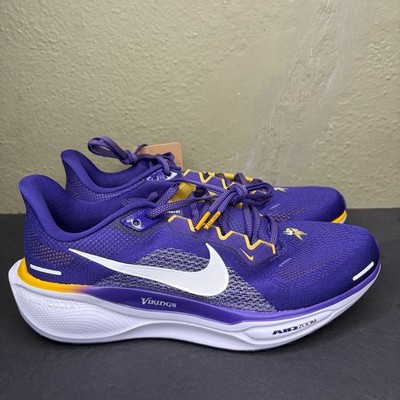 Nike Air Zoom Pegasus 41 Minnesota Vikings Mens Sz 9 Purple Shoes NFL FZ5100-500