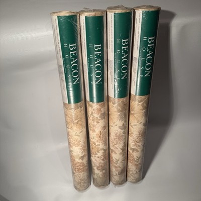 4 Beacon House by Brewster Flor Ready Pasted Vinyl Wallpaper 22978 - 224 Sq. Ft.