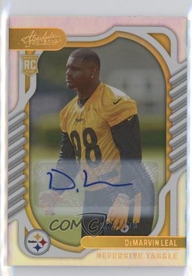 2022 Absolute Rookies Spectrum Signatures /100 DeMarvin Leal Rookie Auto RC 9r9