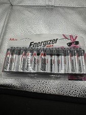 NEW FACTORY SEALED 24 PACK ENERGIZER MAX AA BATTERIES EXP 12/2036 1.5V FastShip