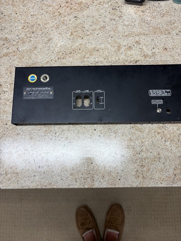 Marantz 5010B Cassette Deck Rear Panel