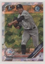 2019 Bowman Chrome Draft Sapphire Edition Jake Agnos #BDC-72 04lr