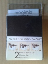 2 filtres charbon actif pour friteuse Magimix Pro 350 350T 500T ref 17027 neufs