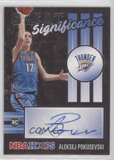 2020-21 Panini NBA Hoops Great SIGnificance Aleksej Pokusevski #GS-APO Auto 0zq6