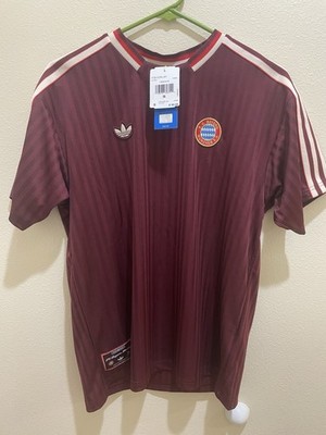 Adidas FC Bayern Munich Icon Soccer Jersey Shadow Red JF0595 Men's