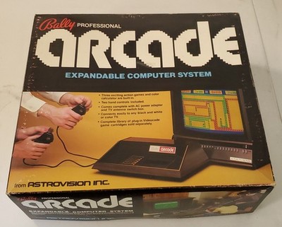 NEW 1981 BALLY Professional Arcade Astrovision Astrocade Videocade Console NIB 