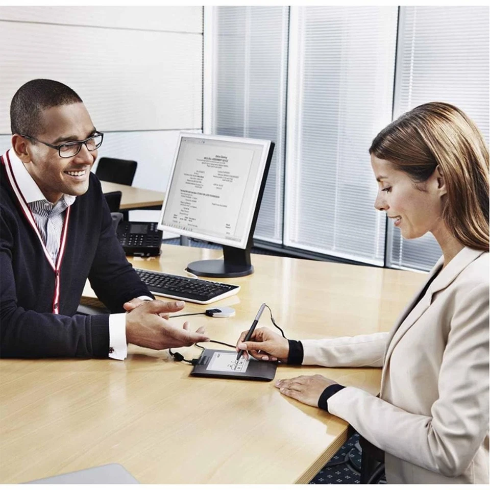 Wacom STU-430 Tablet For Digital Electronic Signature With Pen - Image 4 of 4