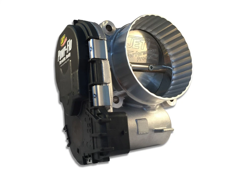 Cuerpo de acelerador de aluminio fundido JET Performance 76113 Powr-Flo 74 mm Foto 2 de 3